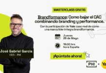 PHI organiza una masterclass sobre Brandformance el 28 de mayo