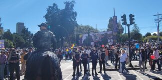 Marchas y concentraciones en los alrededores de la Asamblea marcan el Informe a la Nación | Política | Noticias