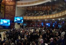 Informe a la Nación: una ceremonia que tomó una hora y que copó el salón plenario de la Asamblea | Política | Noticias