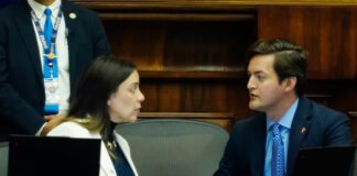 Asamblea Nacional a cargo de los asambleístas oficialistas Mishel Mancheno y Esteban Torres | Política | Noticias