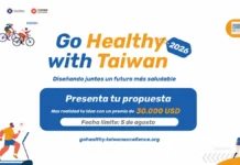 Taiwán lanza el concurso “Go Healthy with Taiwan 2026” para financiar e impulsar en España proyectos que promuevan la salud y bienestar