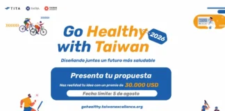 Taiwán lanza el concurso “Go Healthy with Taiwan 2026” para financiar e impulsar en España proyectos que promuevan la salud y bienestar