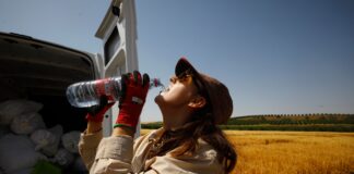 Inspección refuerza la vigilancia en los trabajos más expuestos al calor, como el campo o la construcción