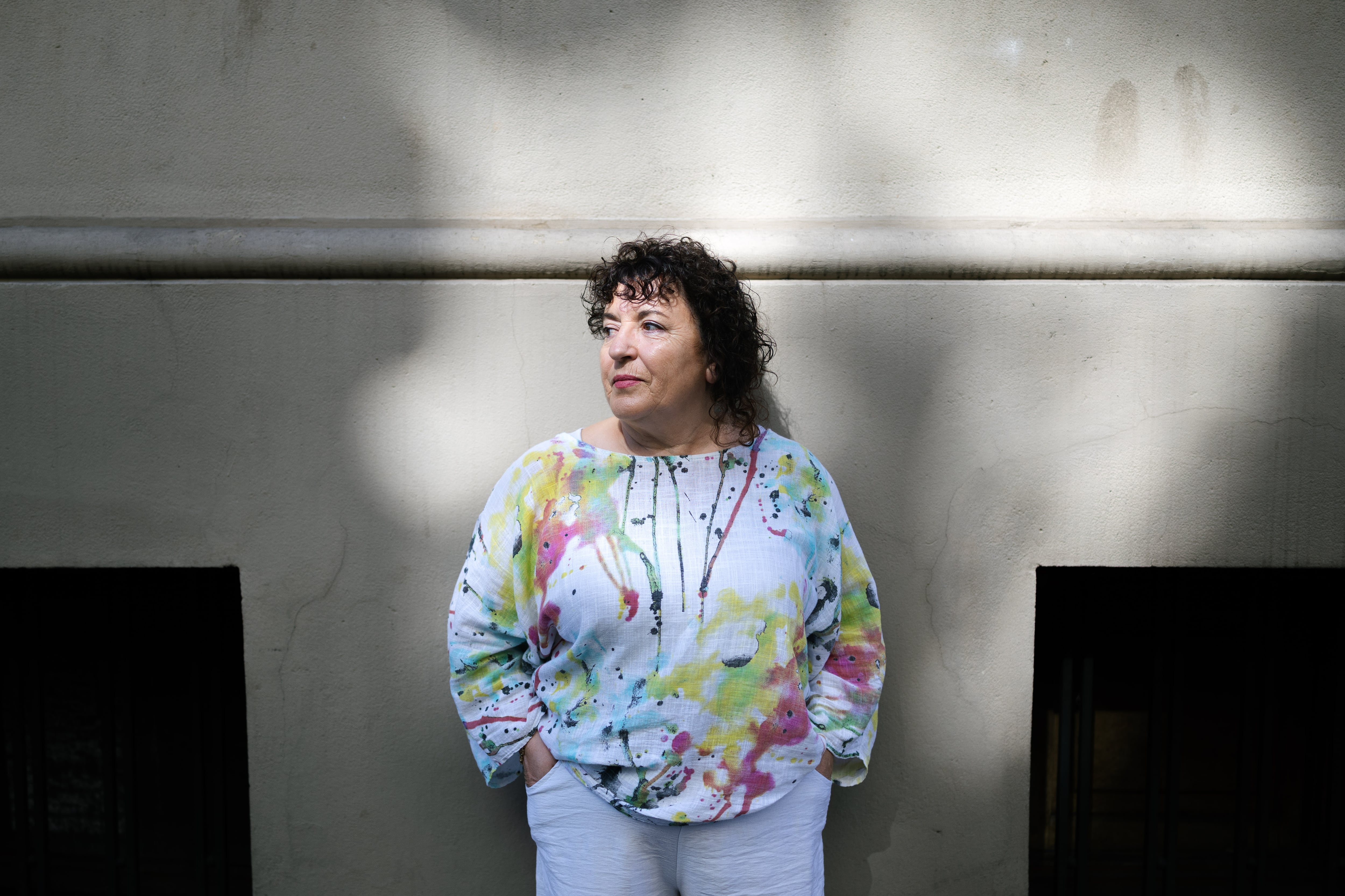 Lourdes Herreros García, empleada del sector de la limpieza de edificios y sindicalista de CC OO. 