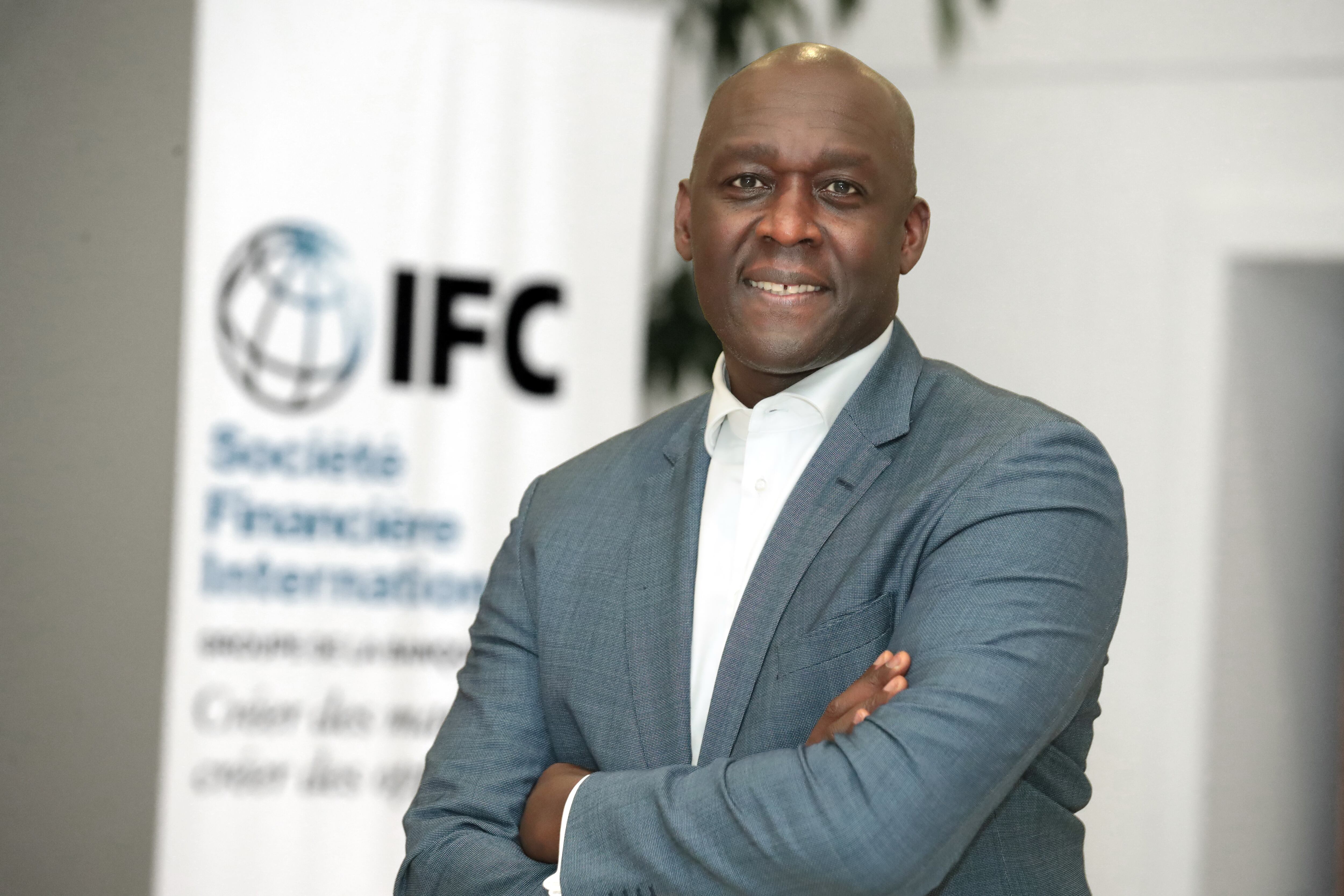 El director gerente de la Corporacióm Financiera Internacional (IFC), Makhtar Diop, en Washington.