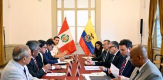 Ecuador y Perú revisaron avances de su agenda bilateral y acordaron reforzar cooperación en seguridad, comercio y frontera | Política | Noticias