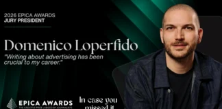 Domenico Loperfido será presidente de jurado de los Epica Awards