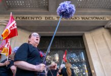 “¡El mocho se cabrea!”: las limpiadoras de edificios protestan en 30 ciudades para pedir mejores salarios