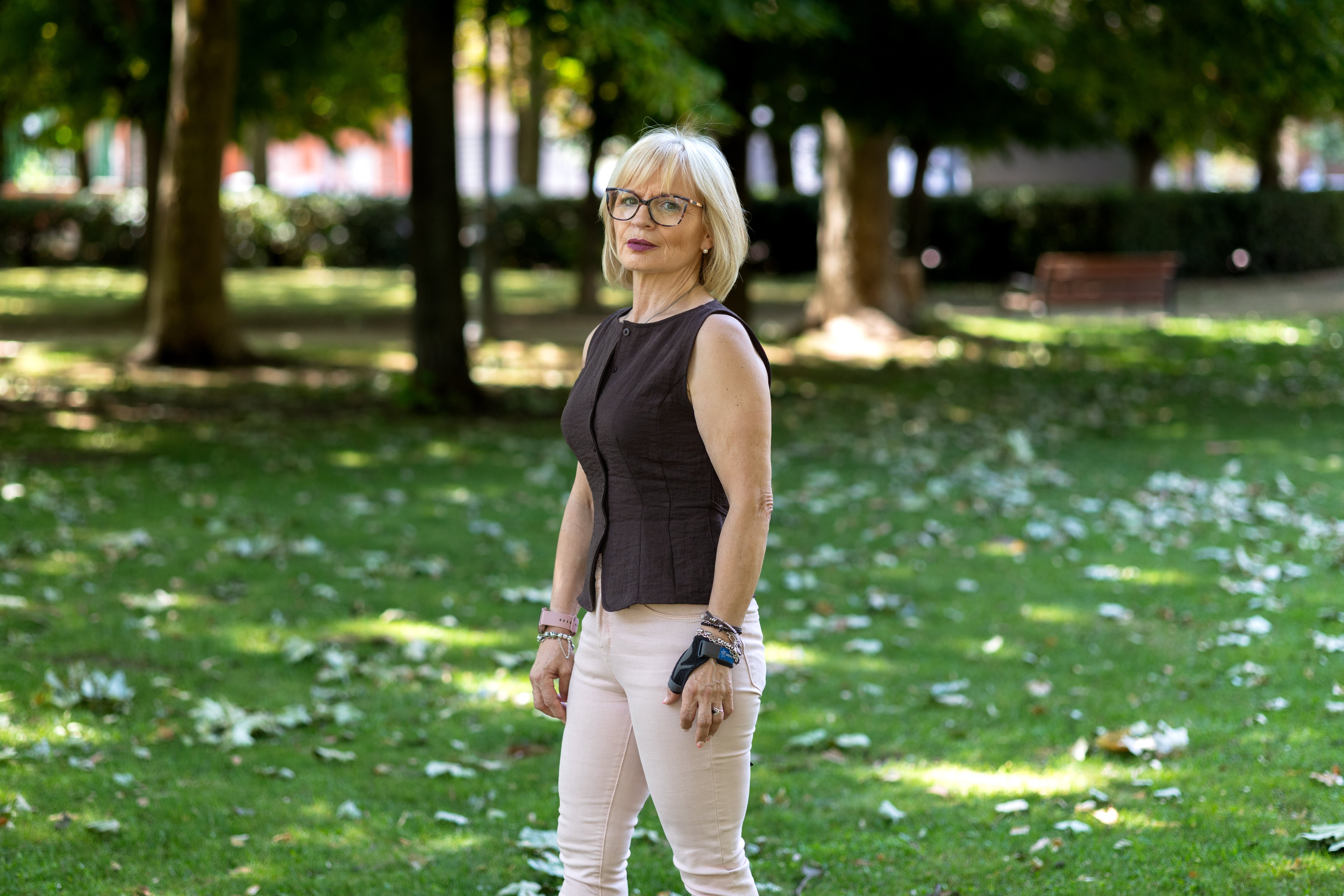 Manuela Hernández, trabajadora de la limpieza de Valladolid.