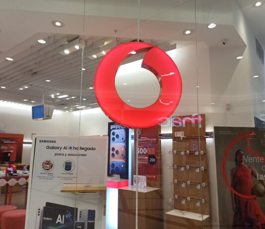 Vodafone España aumenta un 2% sus ingresos en su primer trimestre fiscal