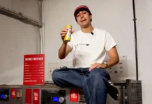 en un drop con Beefeater ofrece su tiempo